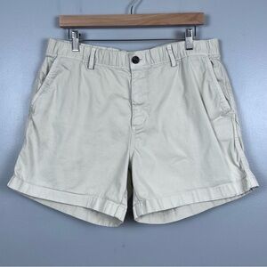 Bear Bottom Clothing Men's Khaki Elastic Wasit 5.5" Chino Shorts Size XL; Casual